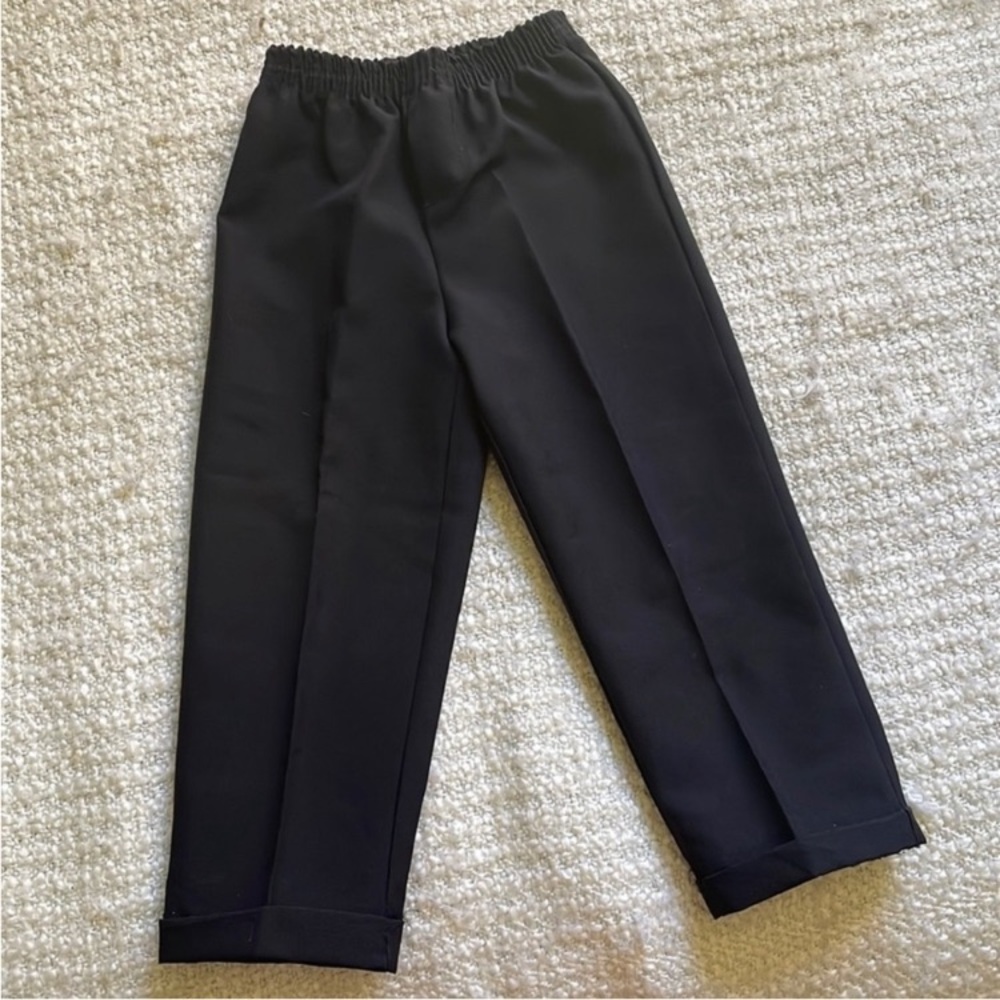 🎩 JCPenney Boys Size 4 Black Dress Pants